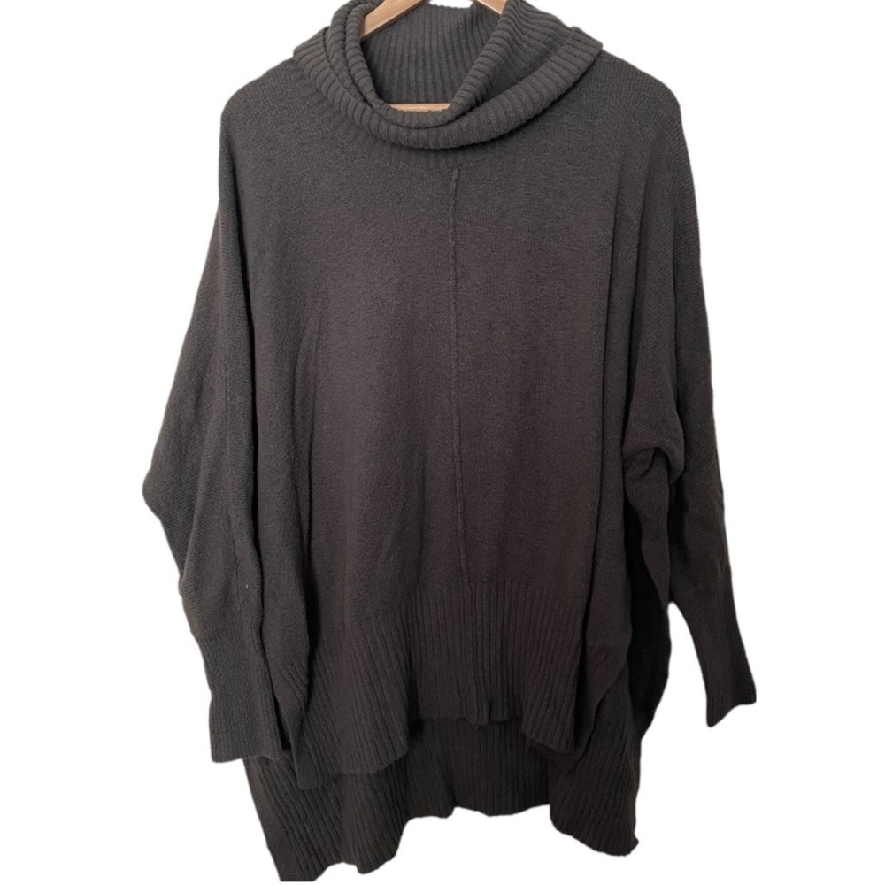 💥 Kaisley Green Cowlneck Tunic Sweater